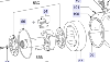 Kit patin et galet pompe DPA LUCAS 7135-72 modele Adaptable
